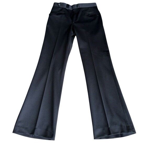 Vintage Sansabelt Jaymar Black Dress Pants Men’s 38x31 Classic Golf Slacks - Picture 8 of 16